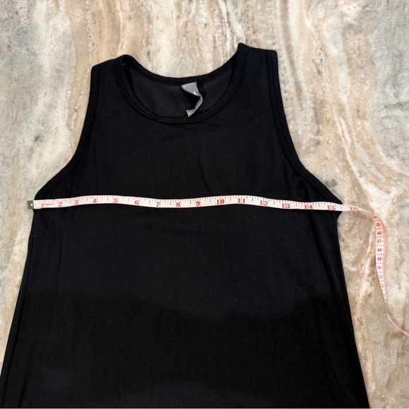 Women’s SHEBIRD The Tunic Tank Bra Dress- Black. Size 3 (US Size 6) - Picture 6 of 7